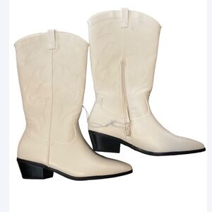 Wild Fable white boots